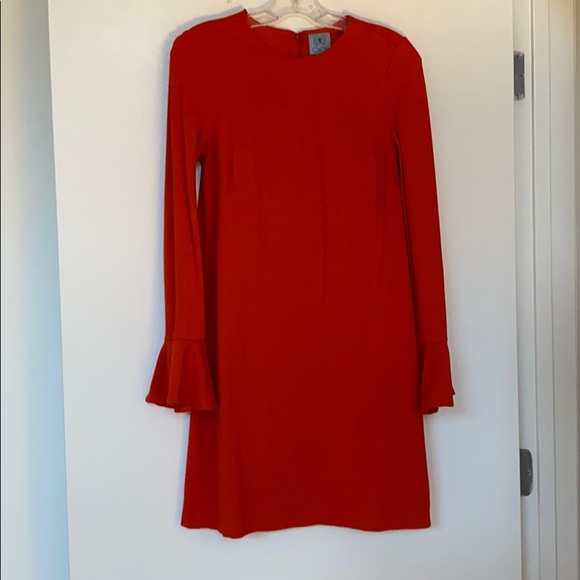 Bell sleeve ponte dress - Picture 2 of 4
